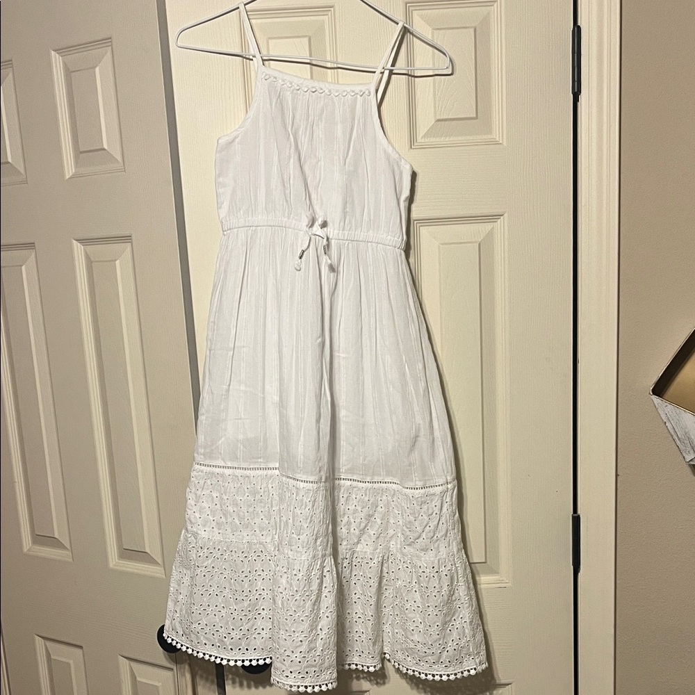 Cat & Jack White Eyelet Maxi Dress for Girls
